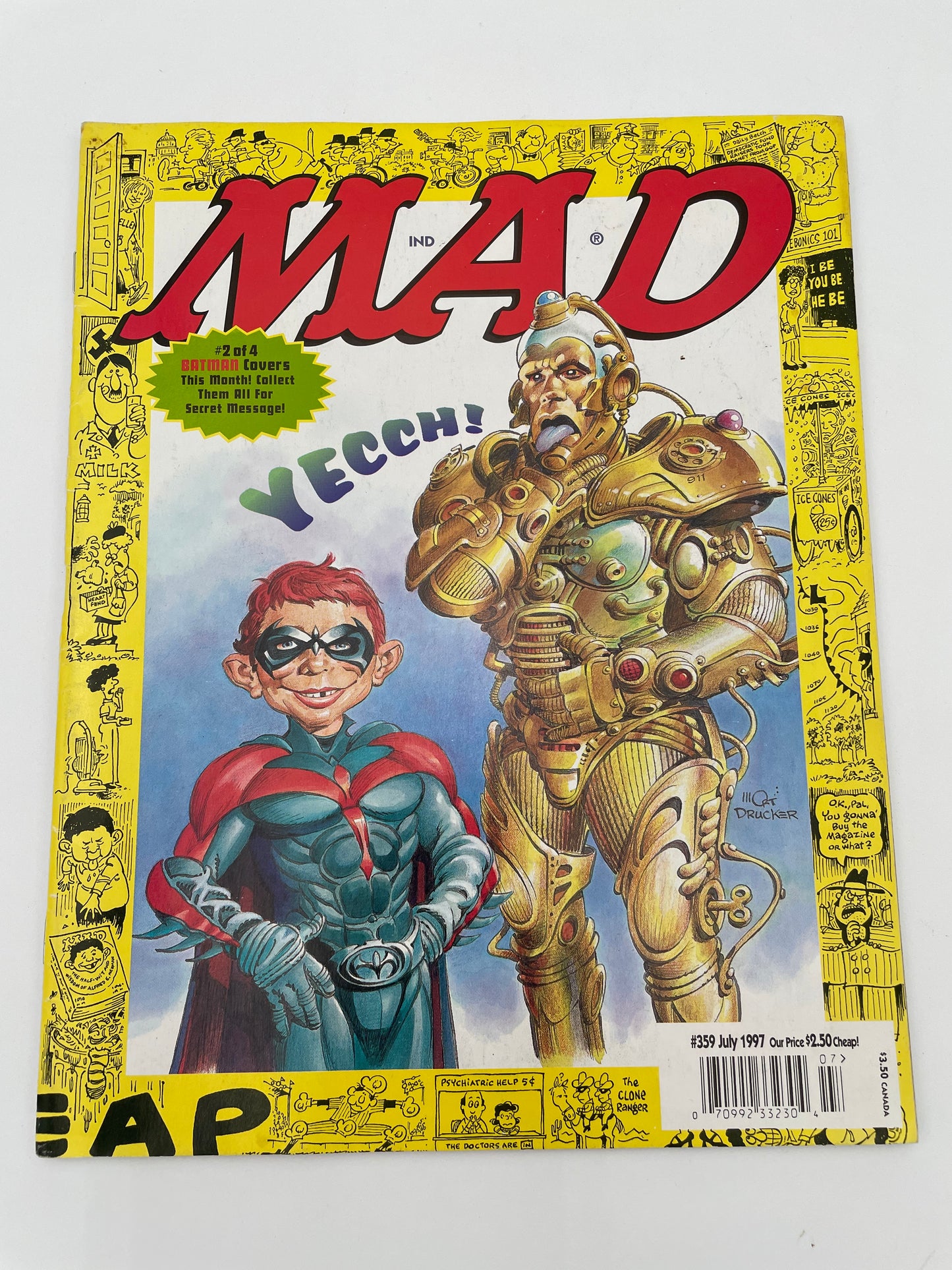 Mad Magazine - Batman #359 - July 1997 #101347