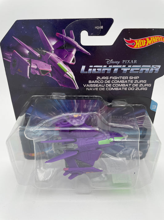Hot Wheels - Disney - Lightyear - Zerg Fighter Ship 2022 #102495