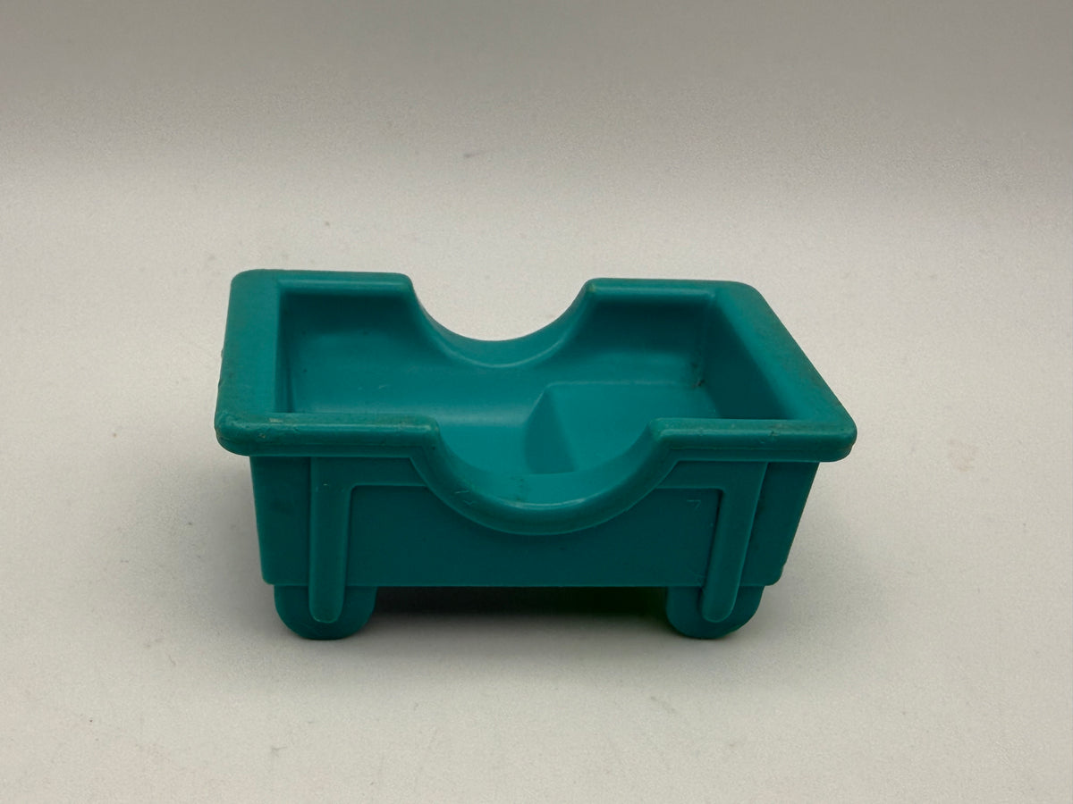 Fisher Price - Blue Hospital Baby Crib 1976 #107570
