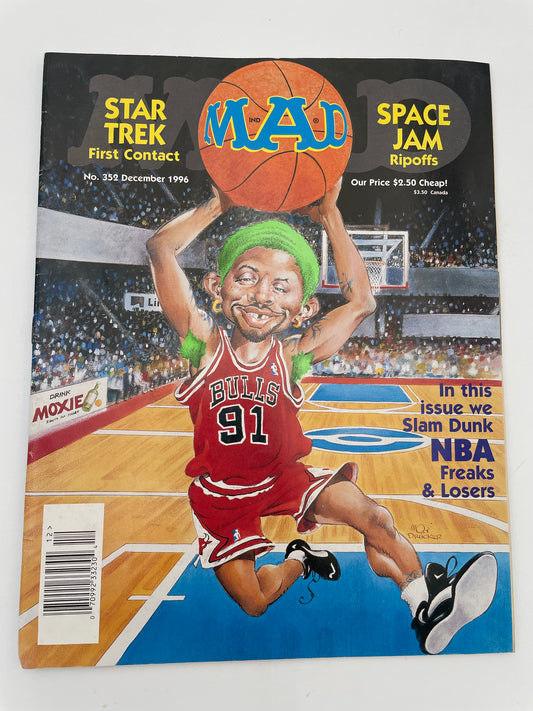 Mad Magazine - Basketball #352 - December 1996 #101380
