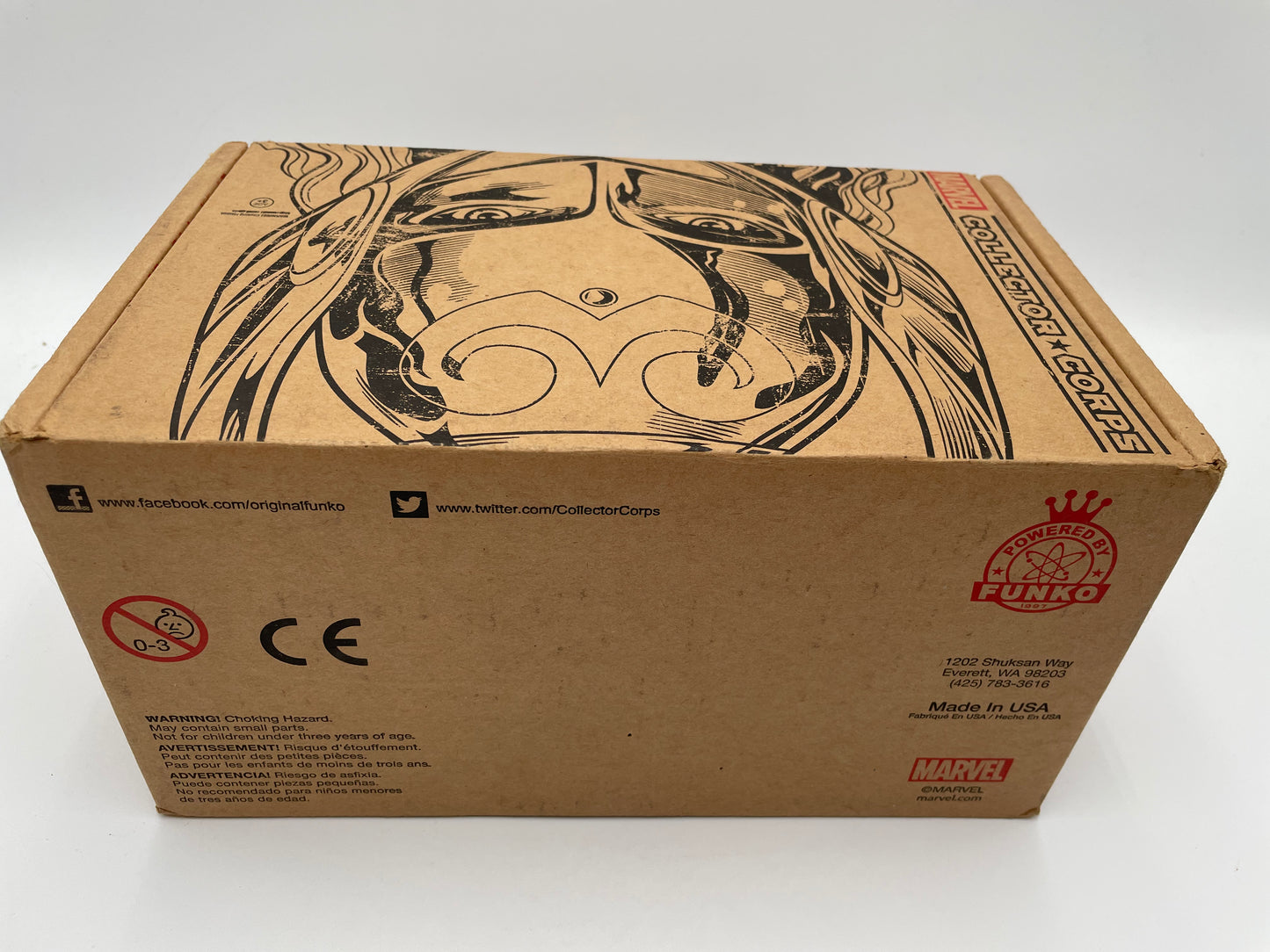 Marvel - Funko - Collector Corps EMPTY Box - Secret Wars - #102763
