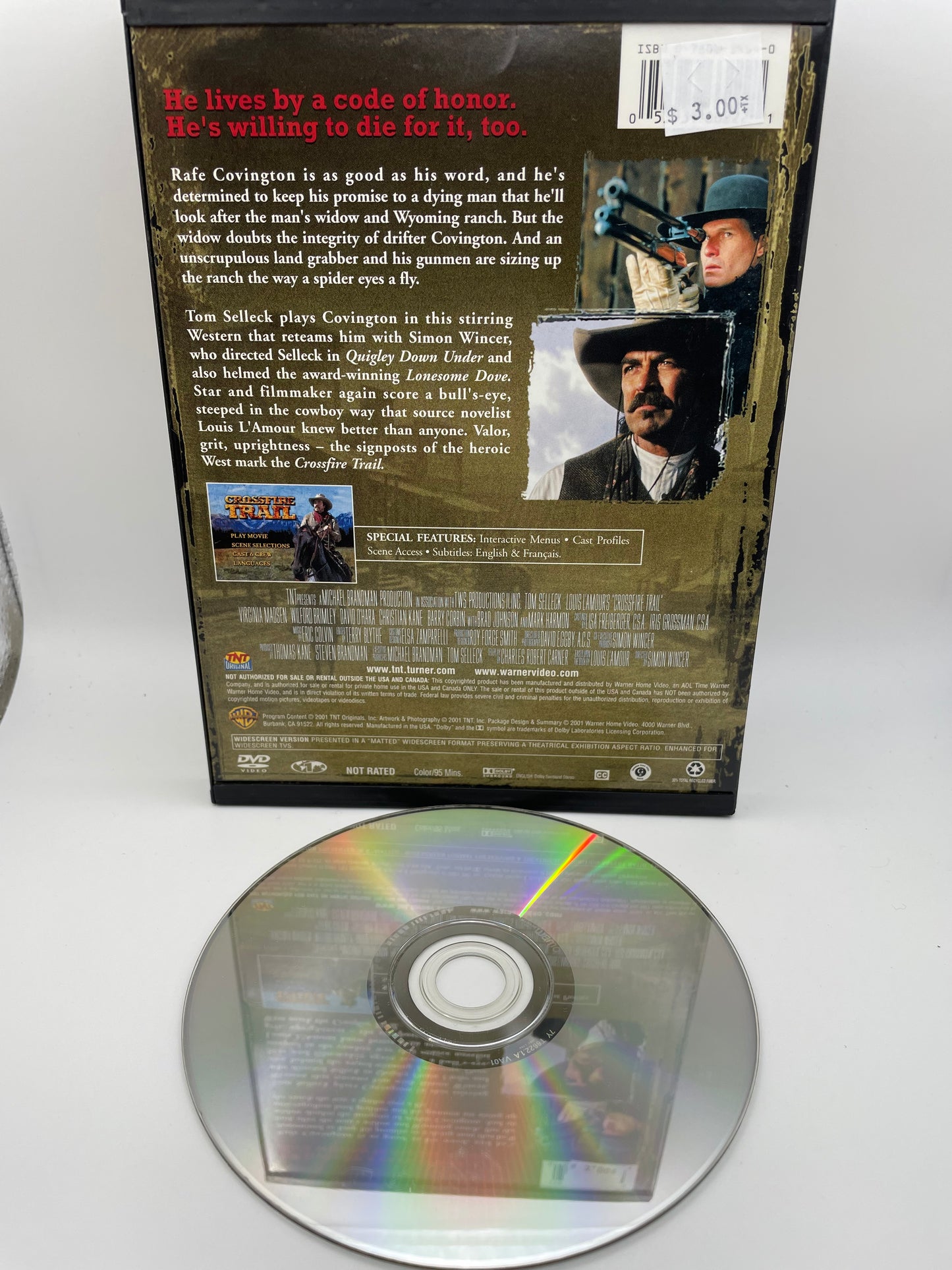 Dvd - Crossfire Trail 2001 #100555