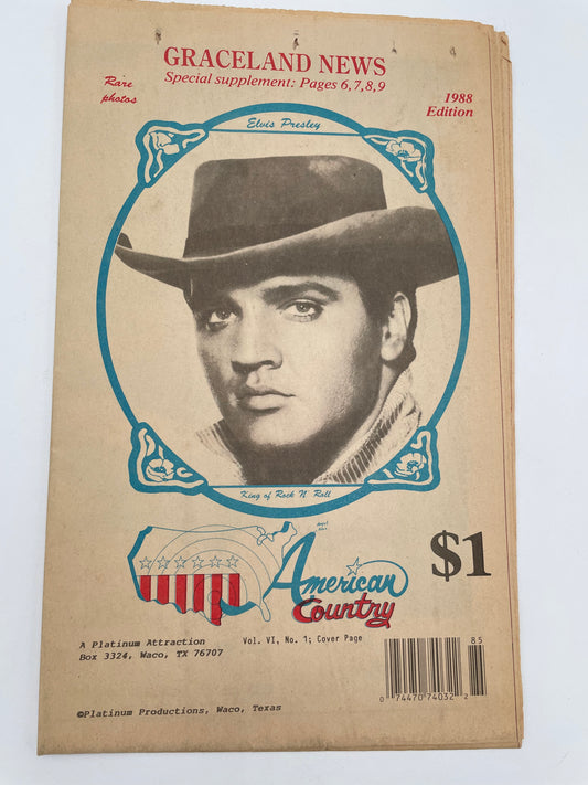 Elvis  - Graceland News 1988 #102187