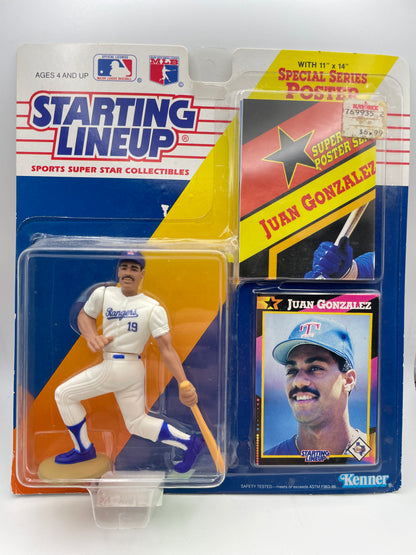 Starting Lineup MLB - Juan Gonzalez Rangers 1992 #101898