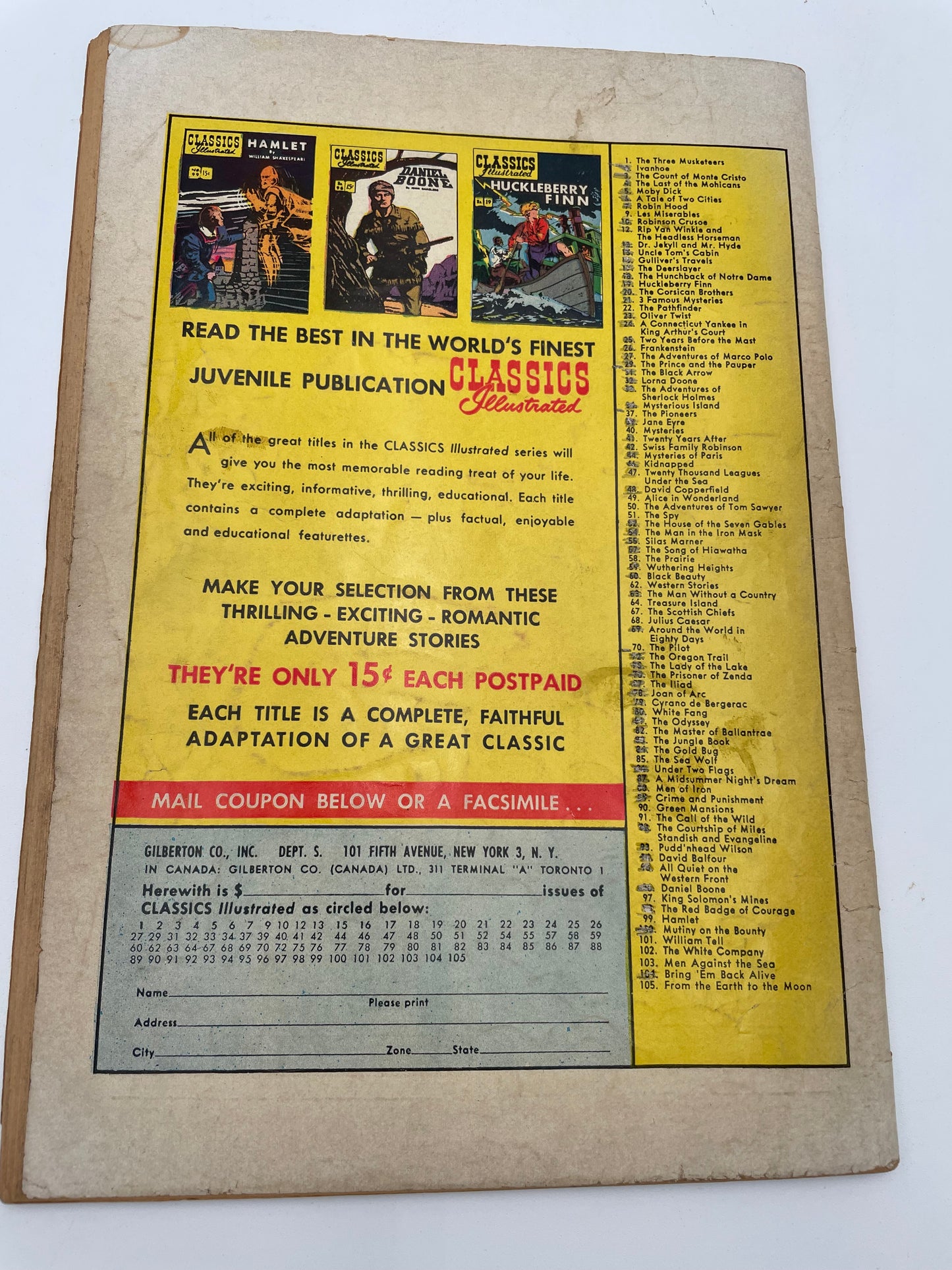 Classic Illustrated Comics - Bring’em Back Alive - February 1953 #102214