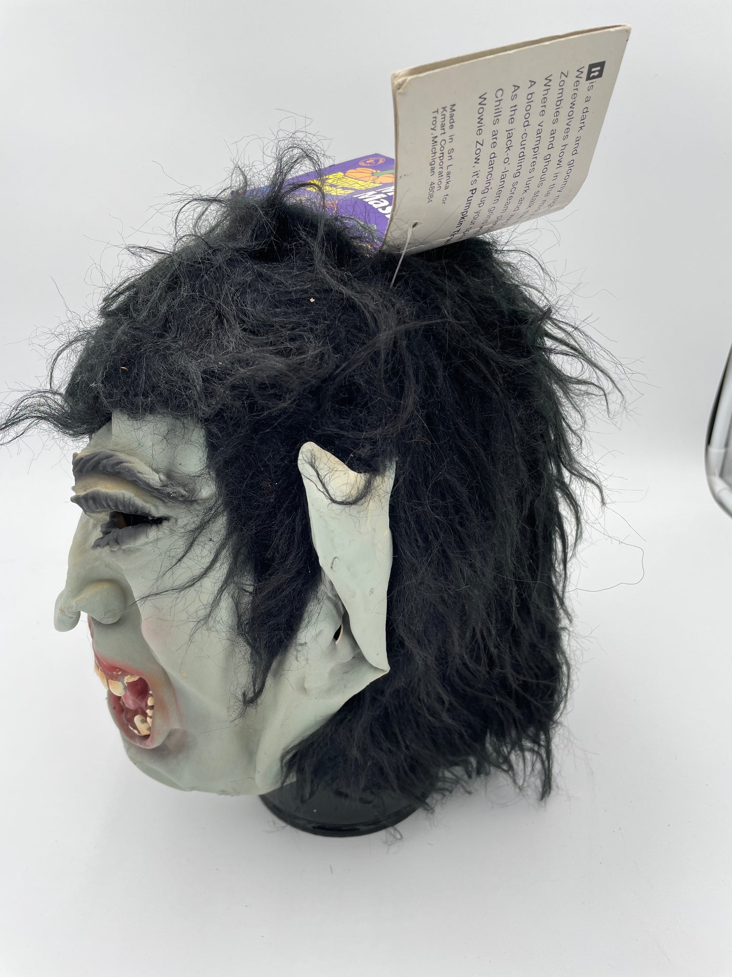 Halloween Mask - Pumpkin Time - Vampire 1990s #100486