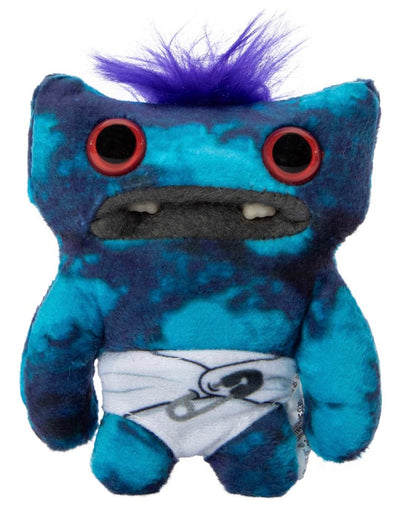 Fuggler - Plush Baby Fugg - Series 3 - Blue Tye Dye Wide Eyed Weirdo 2024 #105114