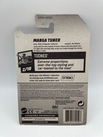 Hot Wheels - Tooned #82 2/10 Manga Tuner 2020 #103232
