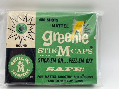 Mattel Stik-M-Caps RARE 1958 #101823