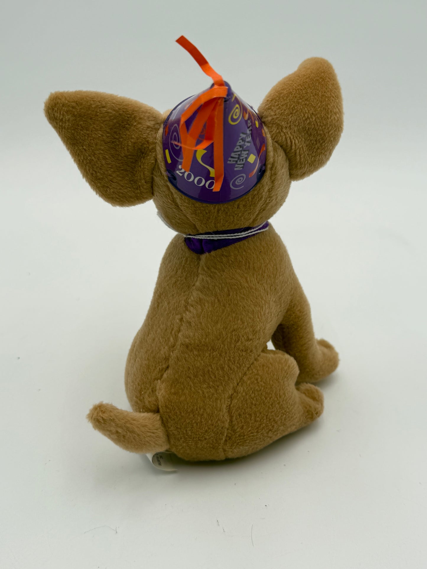 Taco Bell - Plush - Gidget Chihuahua - “Happy New Year 2000” 1999 #104978
