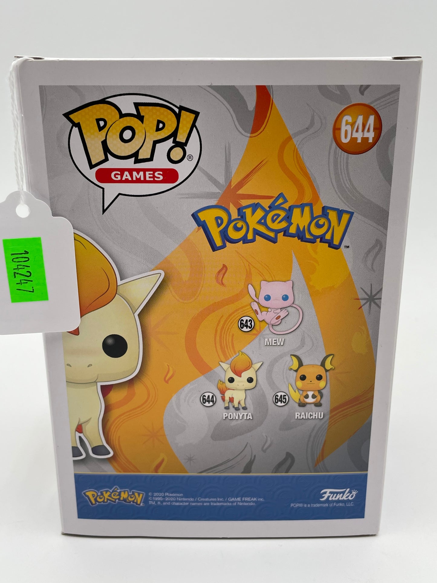 Pokémon - Funko Pop -  644 Ponyta #104247