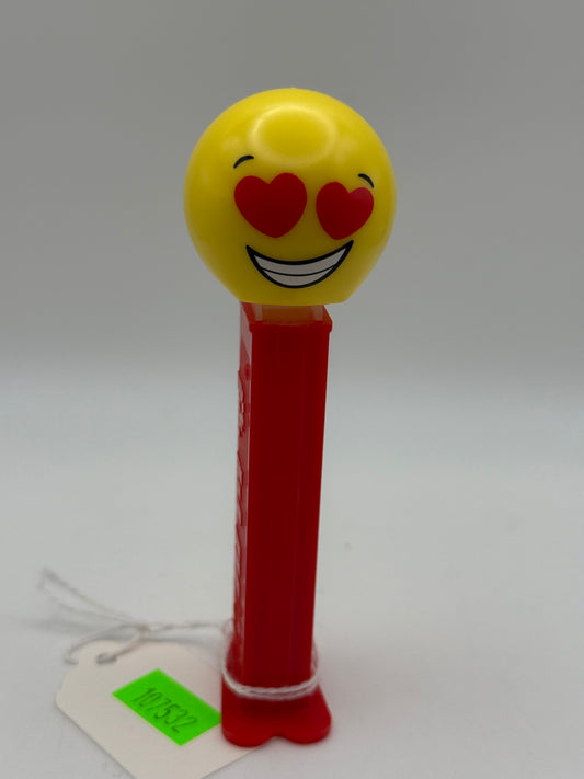 PEZ - Mfg China - Pezmoji Heart Eyes 2000 #107532