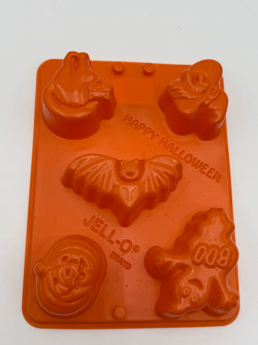 Jello - Halloween Figure Mold - Orange 1990s #105199