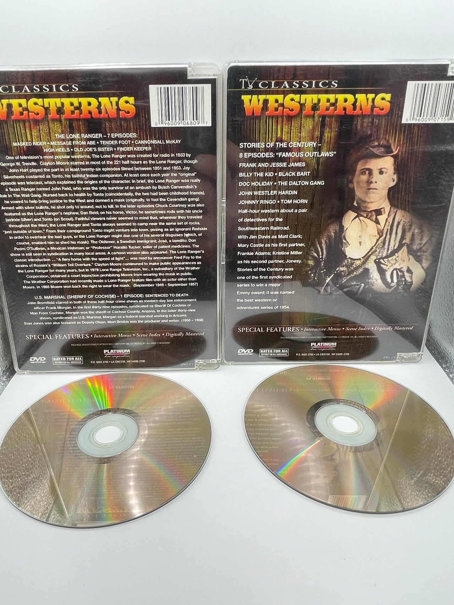 Dvd - TV Classic Westerns Collection 2002 #100538