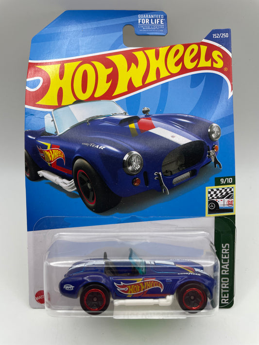 Hot Wheels - Retro Racers #152 9/10 Shelby Cobra 427 S/C Blue 2022 #103174