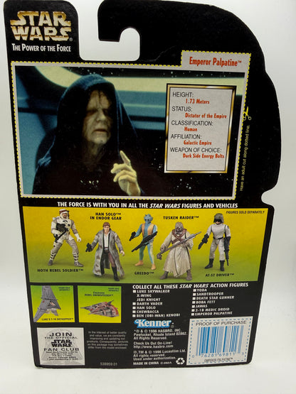 Star Wars - The Power of the Force - Emperor  Palpatine 1996 #107481