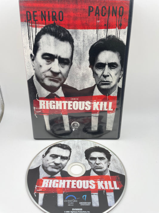 Dvd - Righteous Kill 2008 #100599