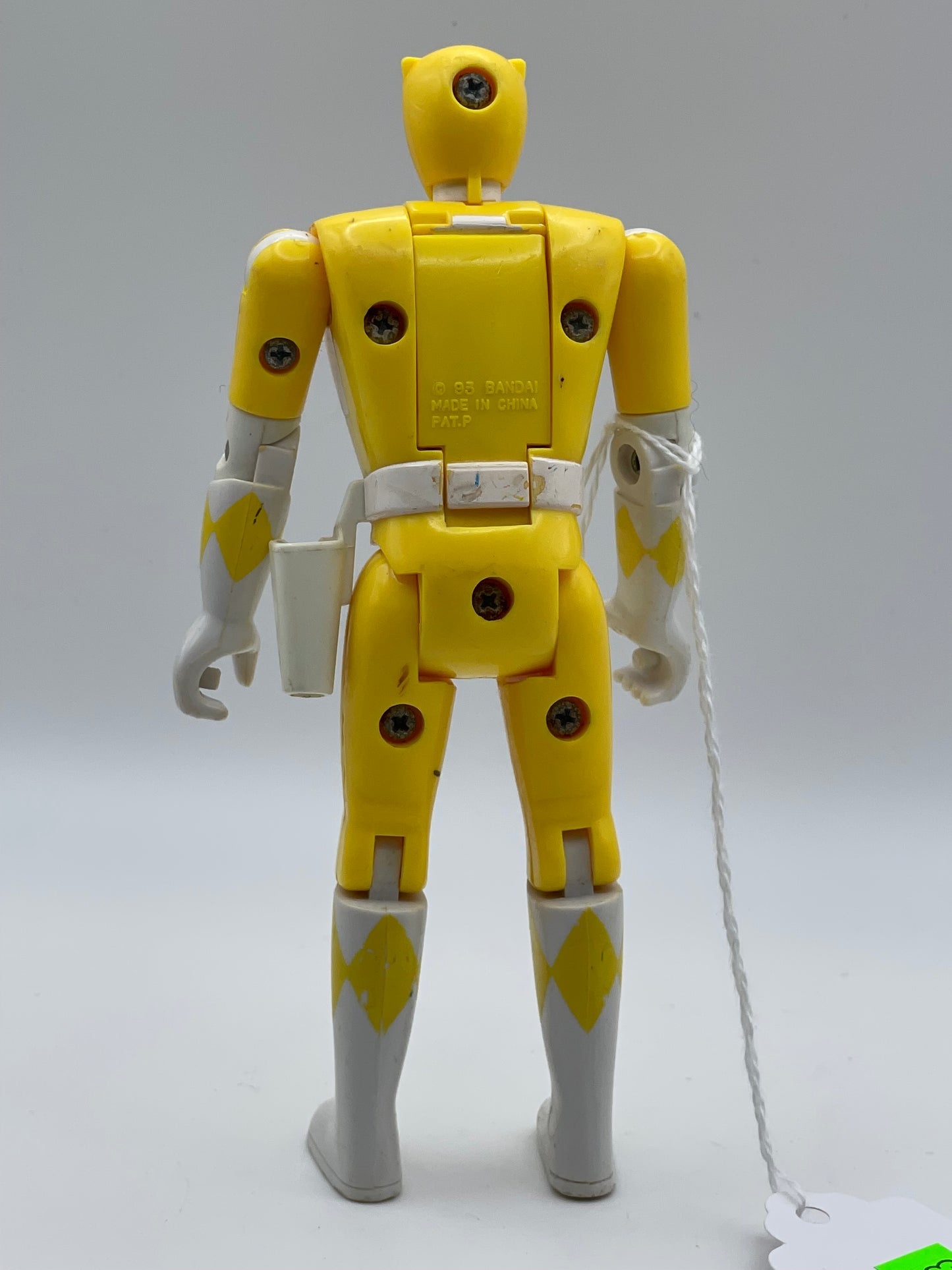 Power Rangers - Flip Head Yellow Ranger 1993 #102963