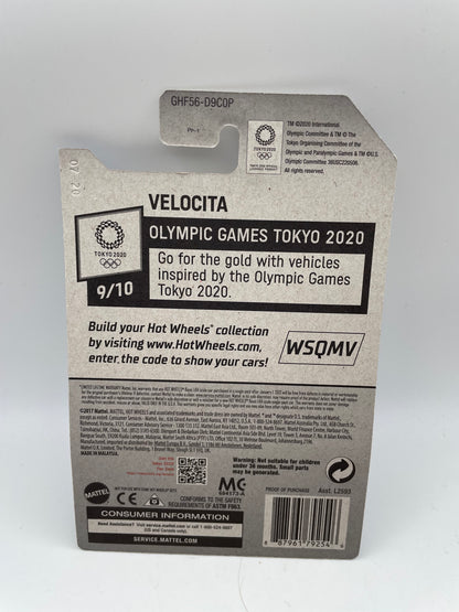 Hot Wheels - Olympic Games Tokyo #67 9/10 Velocita White 2020 #103231