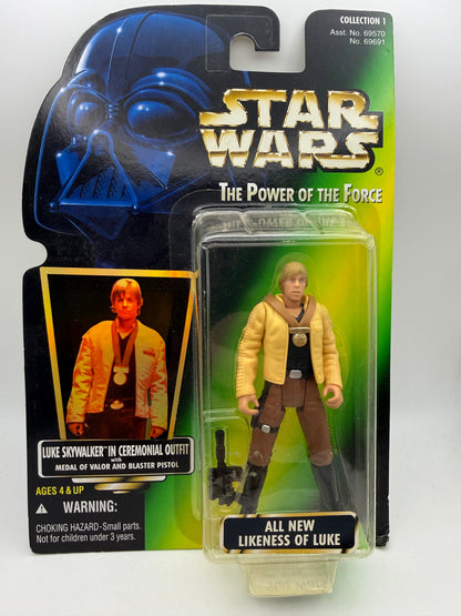Star Wars - The Power of the Force - Luke in Ceremonial Outfit 1996 #107483