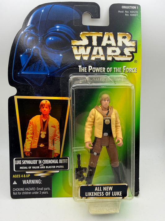 Star Wars - The Power of the Force - Luke in Ceremonial Outfit 1996 #107483