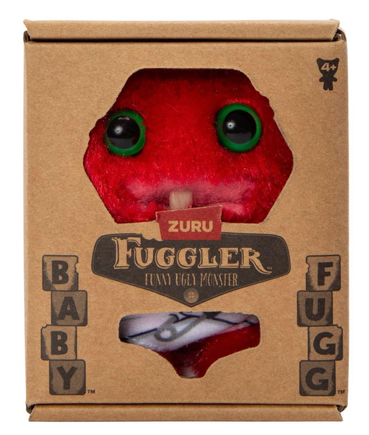 Fuggler - Plush Baby Fugg - Series 3 - Red Fur Munch Munch 2024 #105113