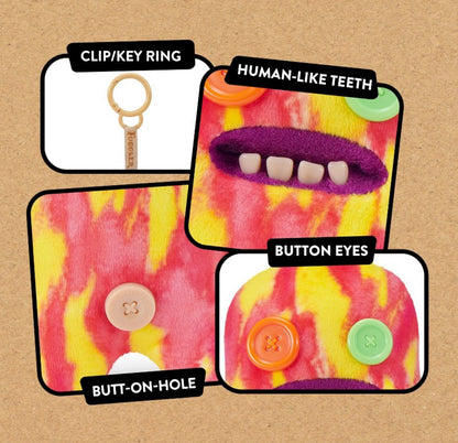 Fuggler - Keyring - Yellow/Red Sasquoosh 2025 #107421