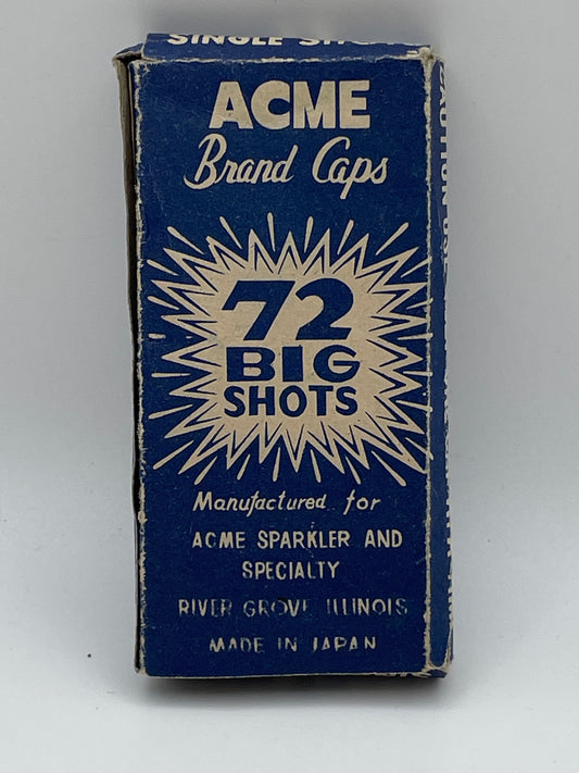 Acme Brand Caps - 72 Big Shots #101821