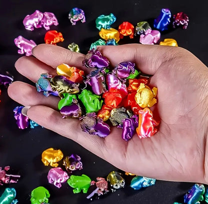 Mini Resin / 3D Print - Frog - Assorted Colors #107202