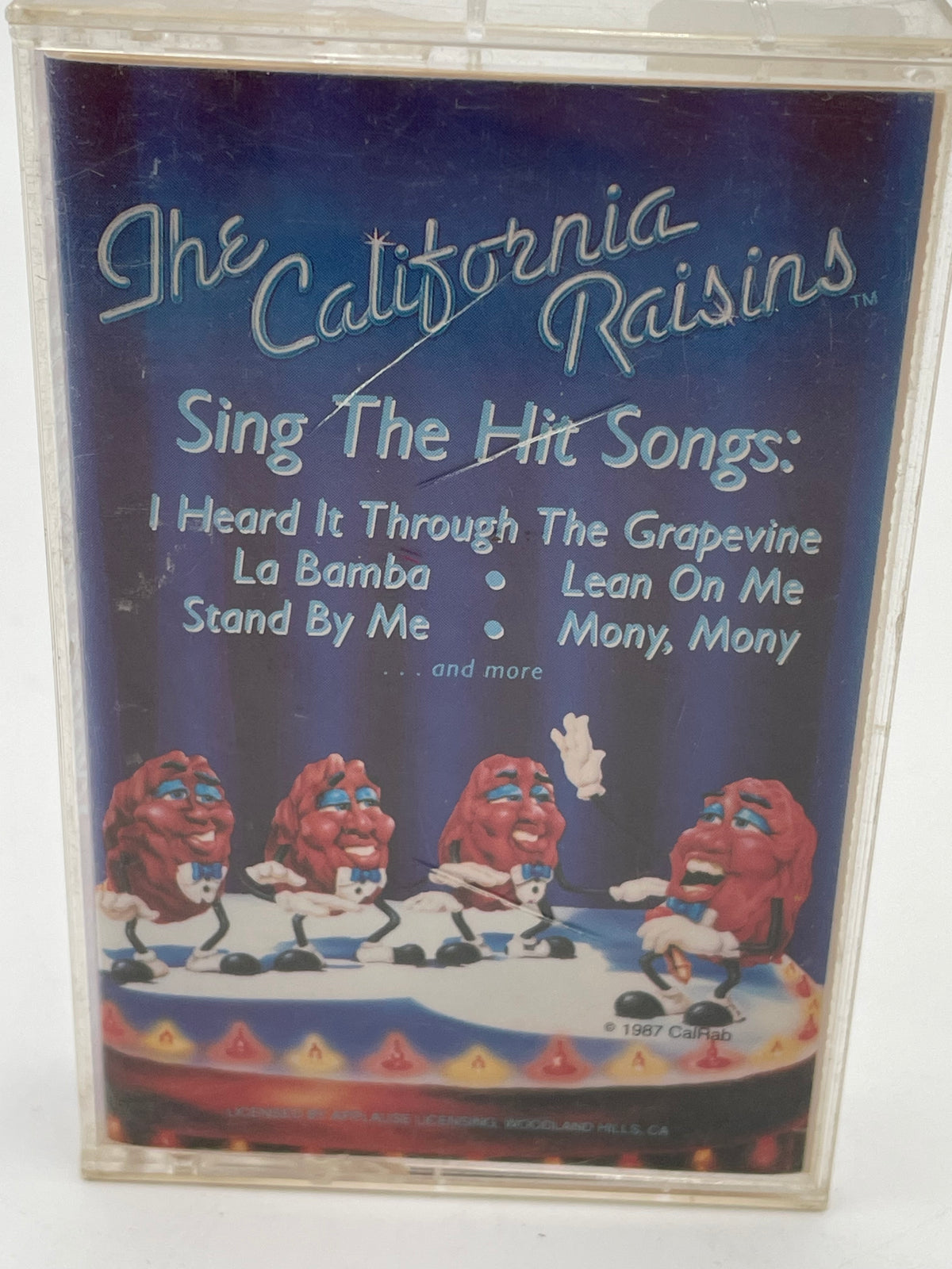 Calafornia Raisens California Raisins - Cassette - Sing the Hit Songs 1987 #103858 – Bird ...