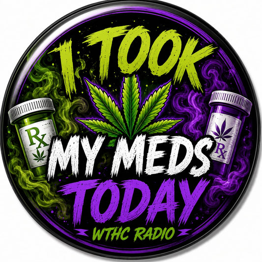 Buttons - WTHC-Radio - I Took My Meds #107901