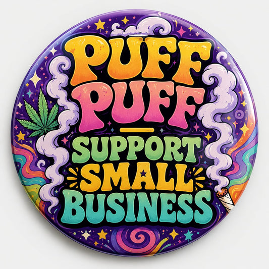 Buttons - WTHC-Radio - Puff Puff #107921