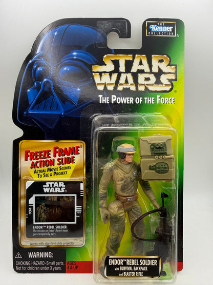 Star Wars - The Power of the Force - Endor Rebel Soldier 1997 #107494