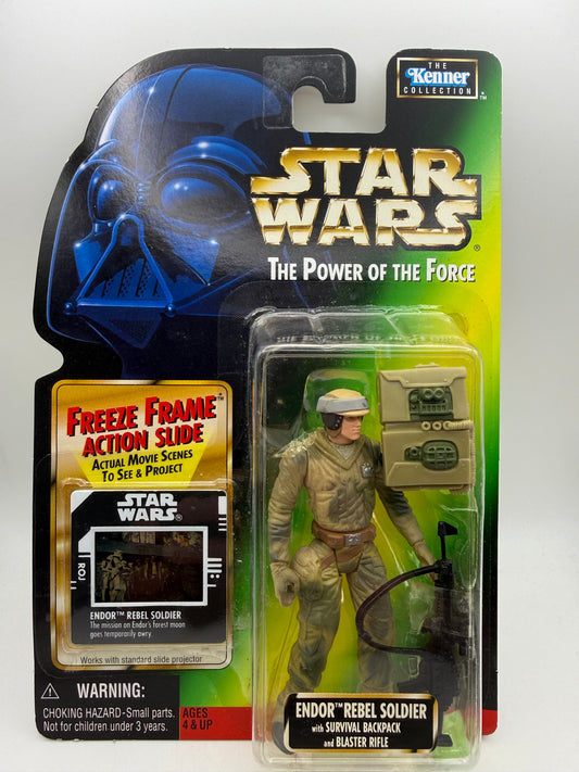 Star Wars - The Power of the Force - Endor Rebel Soldier 1997 #107494