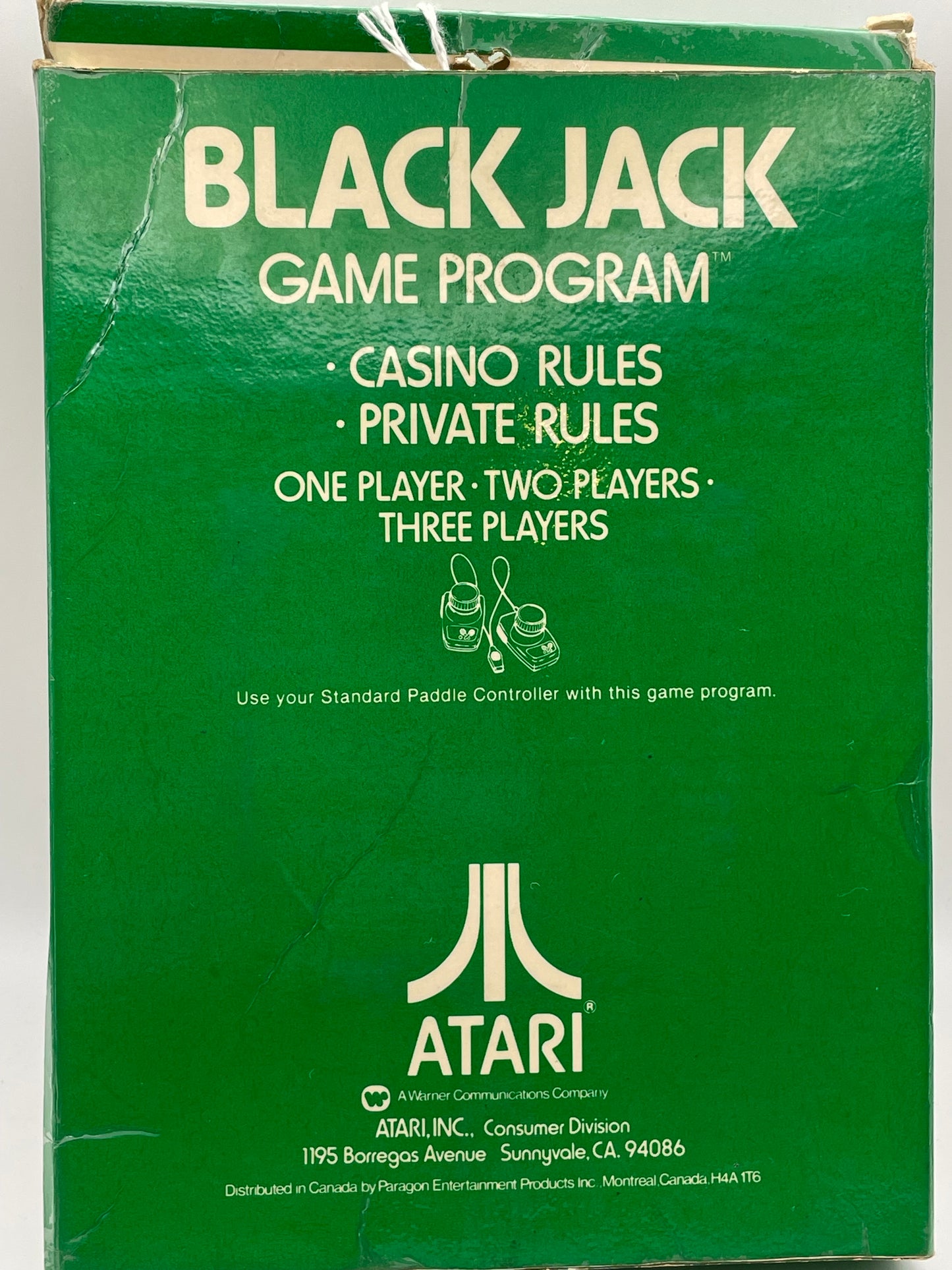 ATARI - Black Jack 1977 #103564