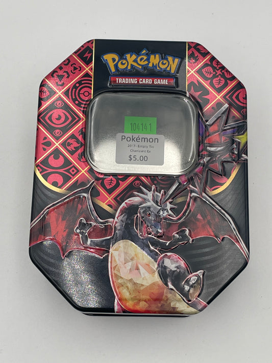 Pokémon - Empty Tin - Charmander EX 2017 #104141