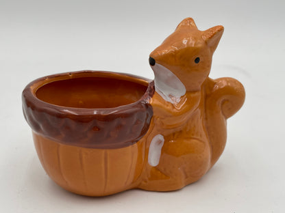 Ceramic - Squirrel Planter “Skip” #104566
