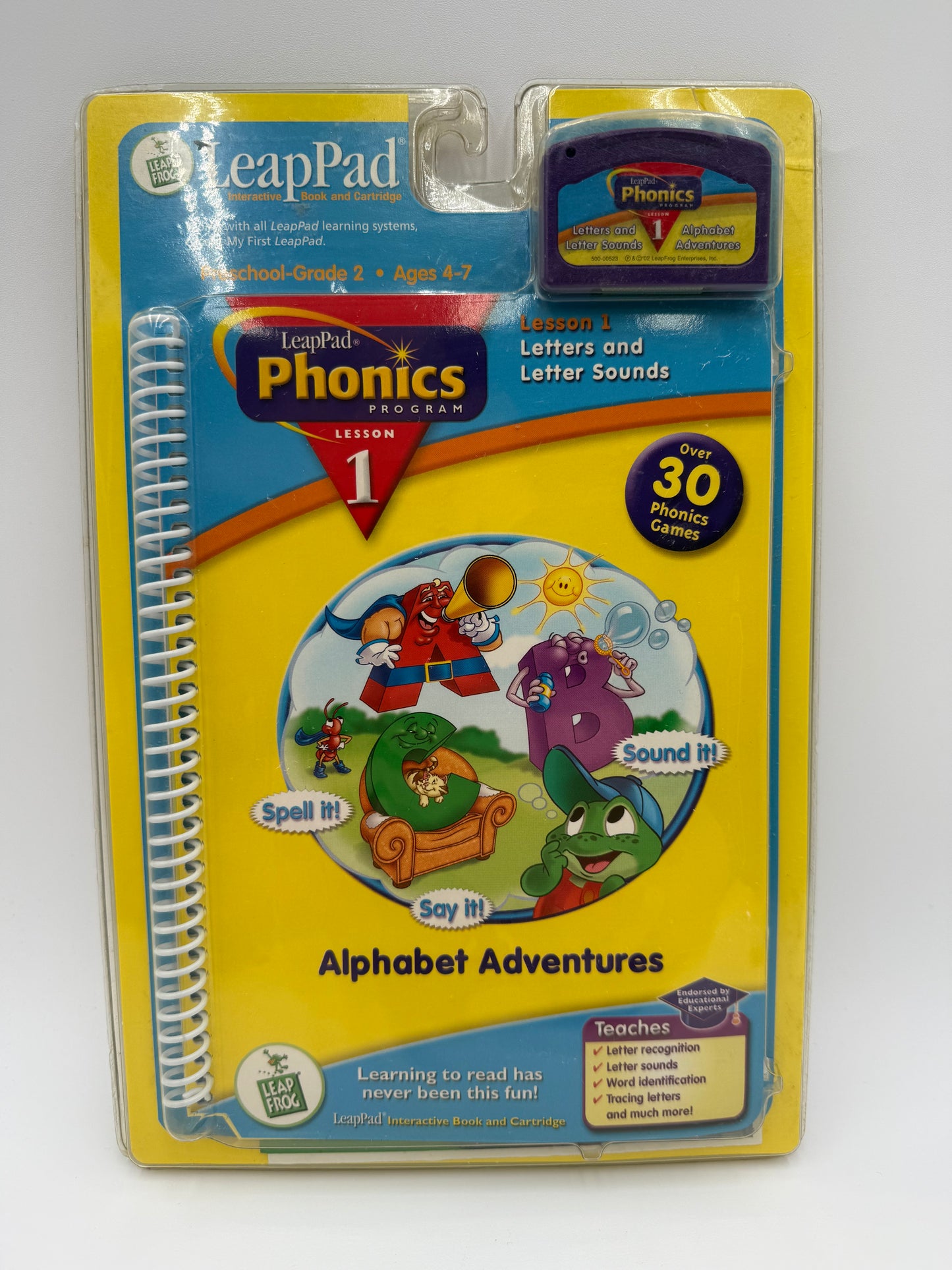 Leap Pad - Phonics Program - Lesson 1 - 2002 #107295