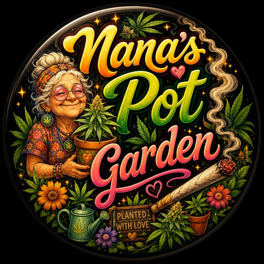 Buttons - WTHC-Radio - Nana’s Pot Garden #108027