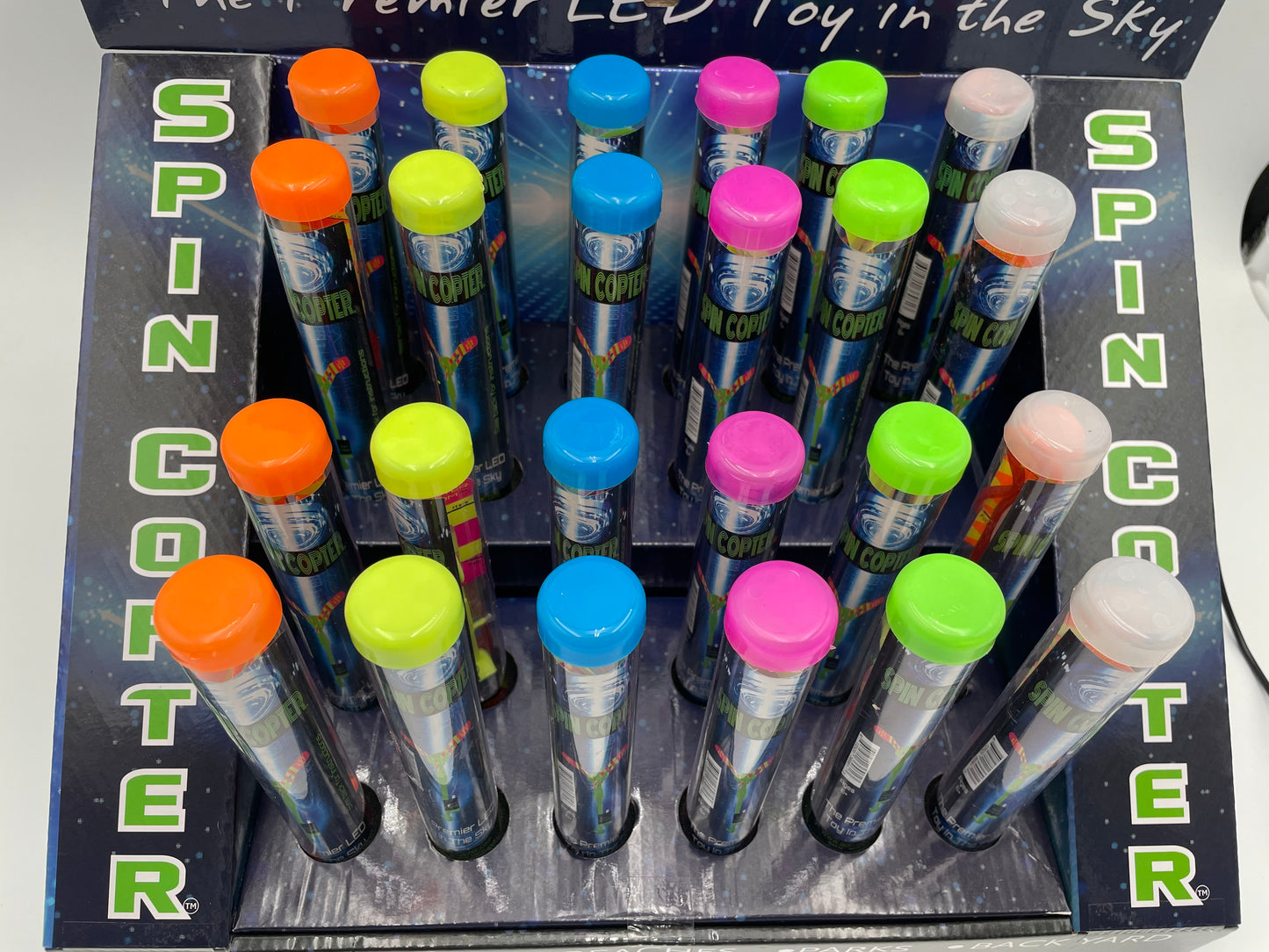 Premier LED - Toy in the Sky - Spin Copter - 6 Colors to Choose From!