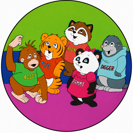 Button - 80s Theme - Shirt Tales #107650