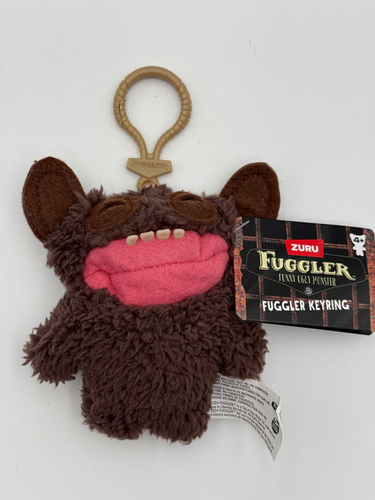 Fuggler - Plush Keyring - Brown Fur Grin Grin V3 2024 #105119