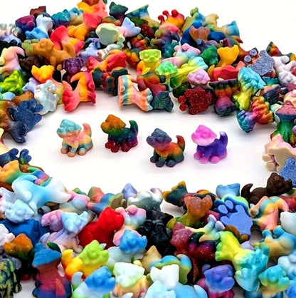 Mini Resin / 3D Print - Puppy - Assorted Colors #107201