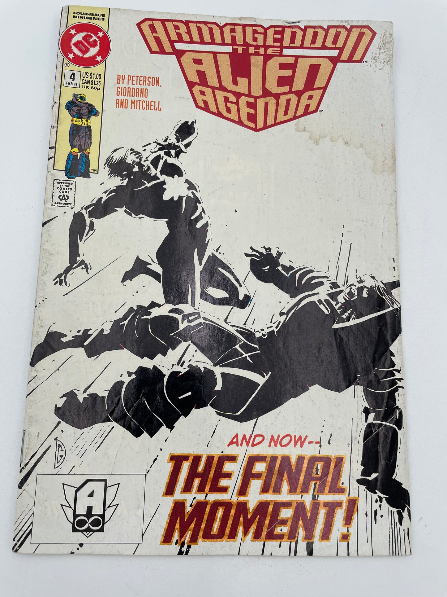 DC Comics - Armageddon The Alien Agenda #4 February 1992 #102362