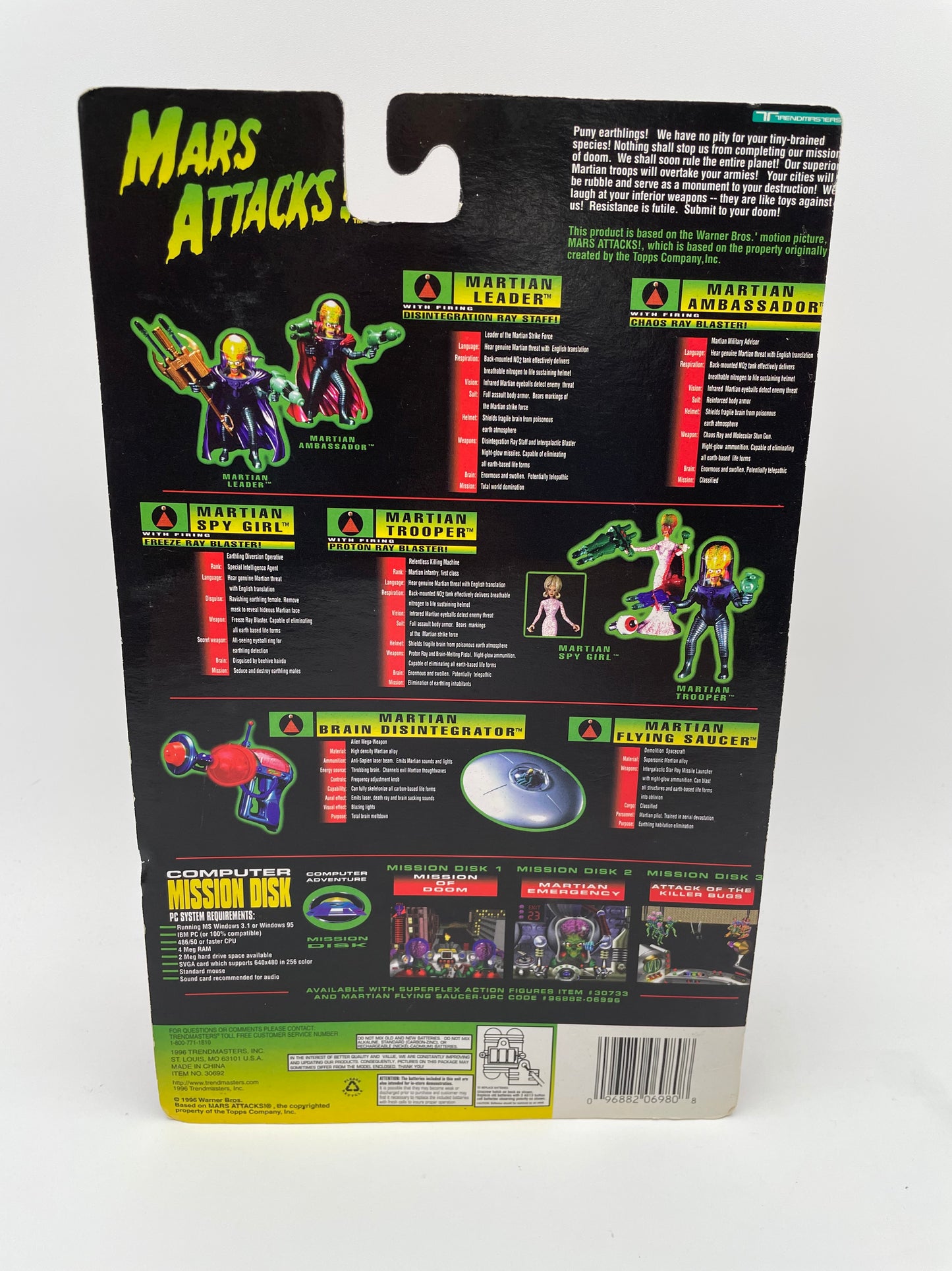 Mars Attacks! - Martian Trooper 1996 #104740