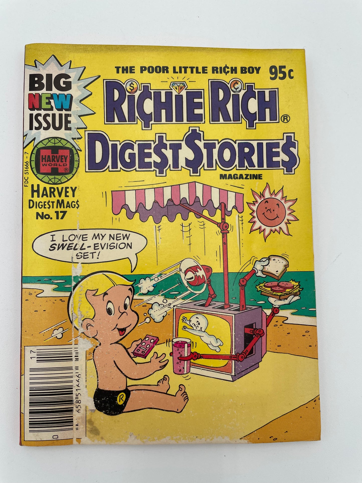 Richie Rich Comic - Digest Stories #17 - 1982 #102026