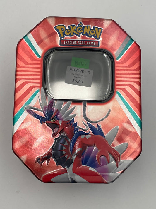 Pokémon - Empty Tin - Koraidon 2023 #104147
