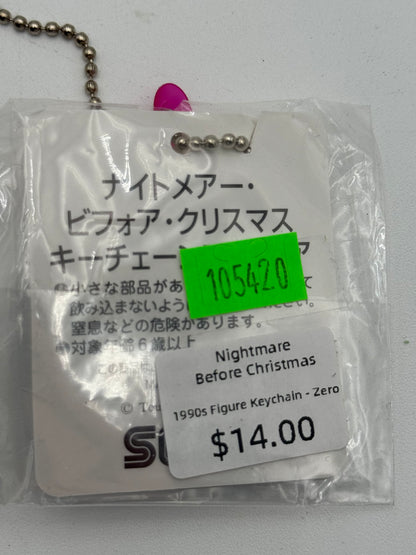 Nightmare Before Christmas - Figure Keychain - Zero 1990s #105420