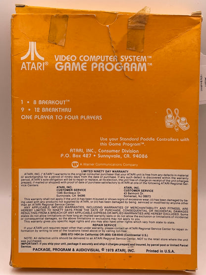 ATARI - Breakout 1978 #103567