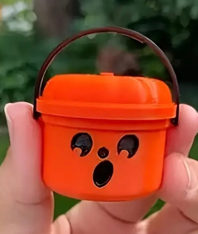 Resin / 3D Print - Mini Halloween Bucket - Assorted Styles & Colors #107221
